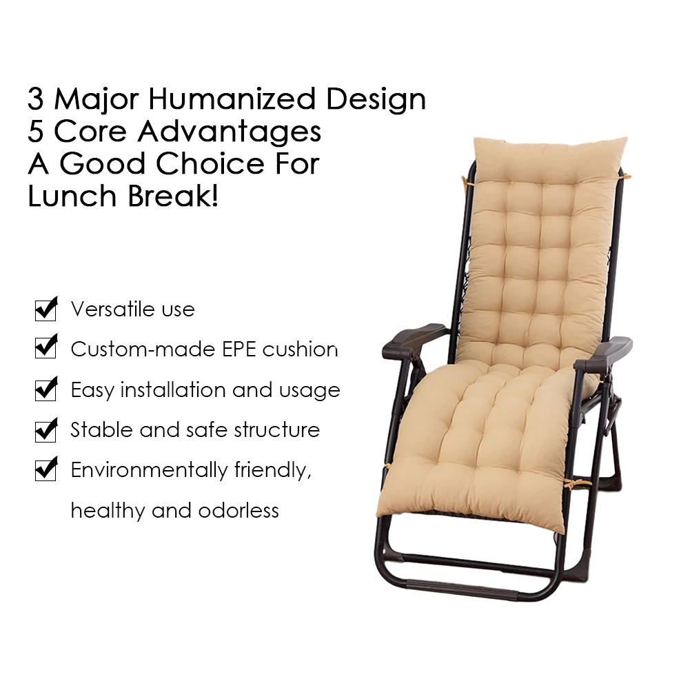 

Rocking Chair Cushion Lounger Cushion High-backed Cushion Thick Large Soft Relaxer Removable Chair/Sofa Pad Dropshipping