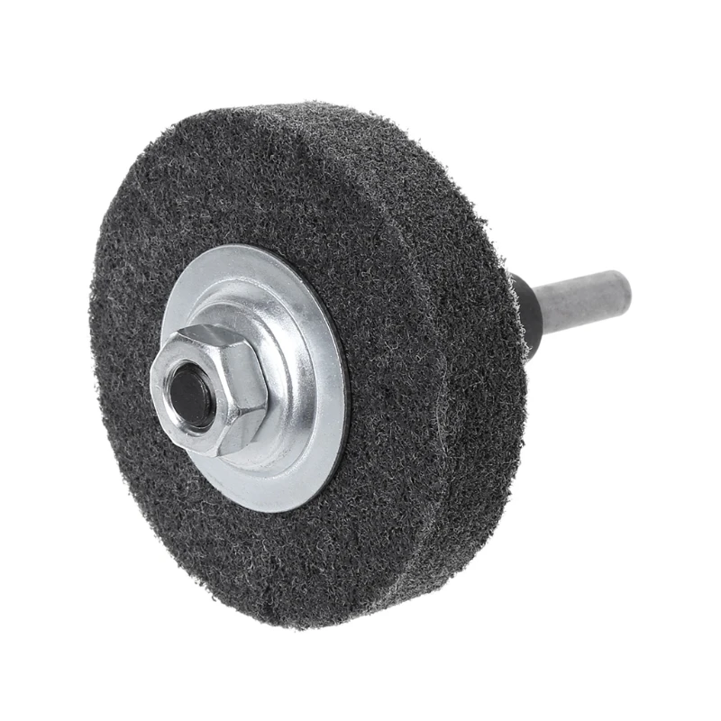 

Nylon Fiber Buffing Wheel Abrasive Polish Grinding Iron Instrument 75*19*10mm