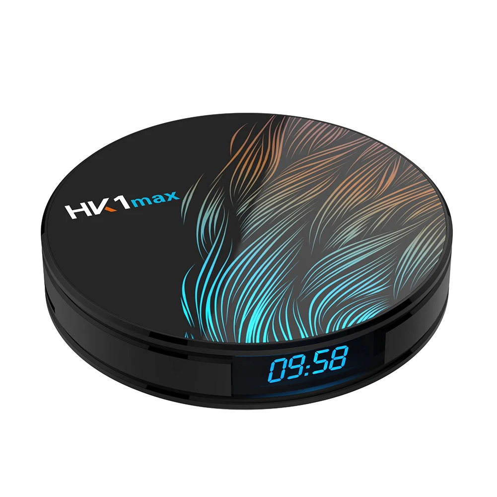 HK1 Max 4K HD двойной WiFi RK3328 4+ 64G тв приставка Смарт медиаплеер для Android 9,0 двухчастотный 5Gwifi плеер тв бокс