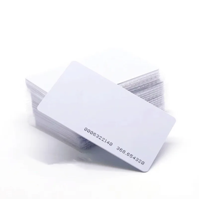 50 шт./лот 125 кГц RFID EM4100 TK4100 теги брелоки ID карта считывание только контроль доступа