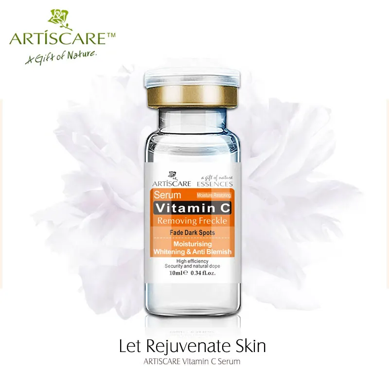 ARTISCARE 24K Gold Six Peptides Serum +Vitamin C + Hyaluronic Acid Anti-Aging Moisturizing Whitening Brighten | Красота и здоровье