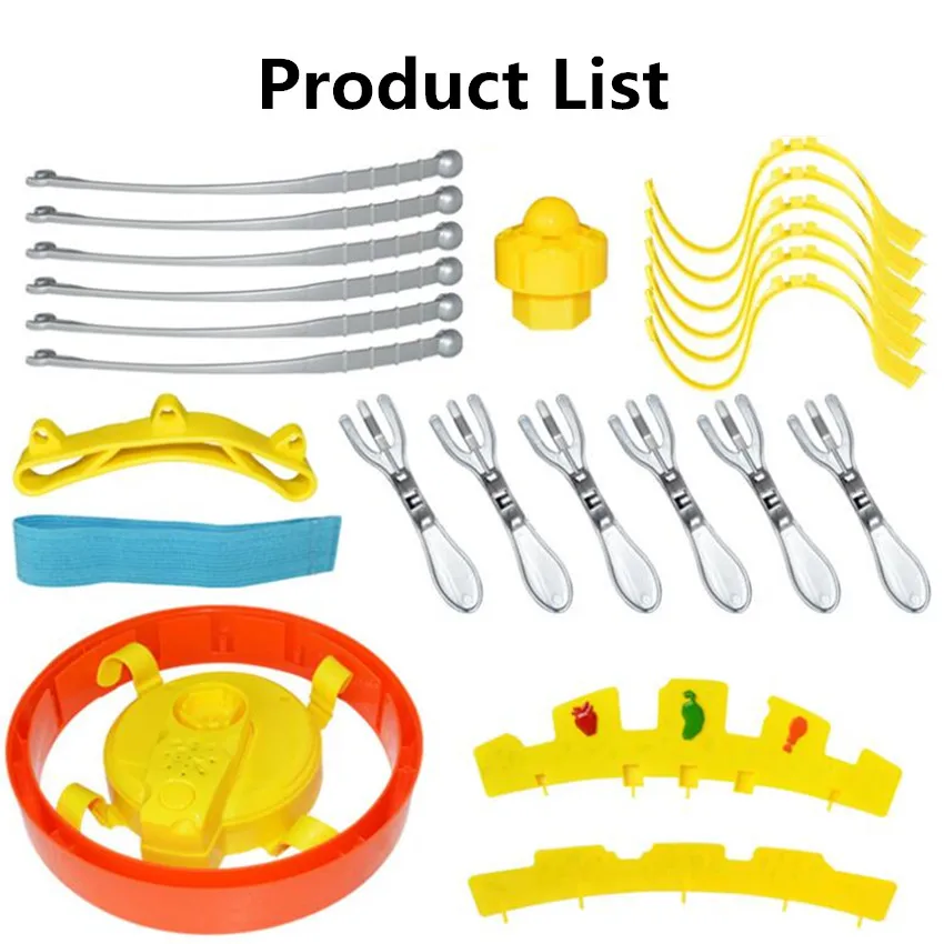 1Сет Детская Семейная Новинка Игра "Chow Crown" Забавная Игрушка Музыкальная Вращающаяся Закуска Еда Праздничные Подарки на День Рождения.