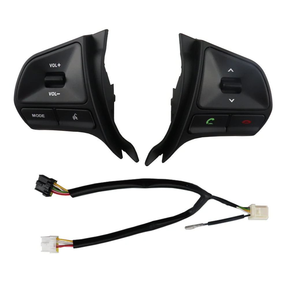 

For KIA K2 New RIO K2 2011-2014 Multifunction Steering Wheel Bluetooth Fixed Speed Cruise Control Button Audio Switch