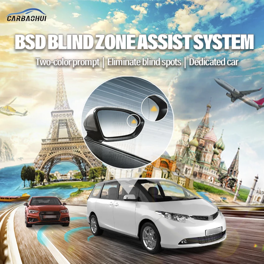 

Автомобильный привод BSD BSM BSA для слепых зон, предупреждающее зеркало, задний радар, микроволновая система обнаружения для Toyota Previa 2012