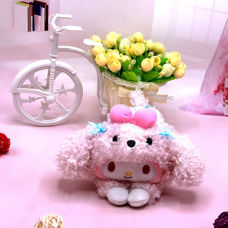 Синий ЯПОНИЯ Sanrio Melody Kawaii собака плюшевые игрушки чучела кукла Ститч Fnaf My Melody игрушки для детей эльф Маленькие близнецы звезды - Цвет: Синий