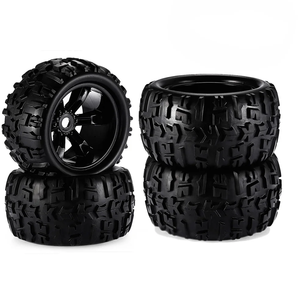 2 шт./4 шт. 1:8 RC автомобиль внедорожные Bigfoot грузовые шины и колеса для HSP 4WD HPI ZDRacing 1/8