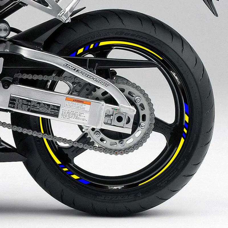 Ограниченная серия мотоциклетных аксессуаров 17 дюймов наклейки на ступицу