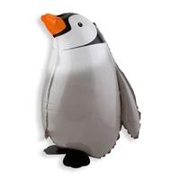 cute walking penguin foil balloon birthday wedding party decor balloon penguin modeling inflatable air balloons kids toy gifts