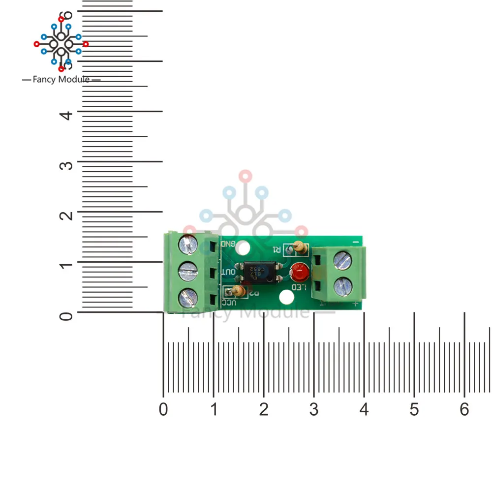 DC 12V 1 канальная оптопара изолированный модуль доска для рейки держатель PLC