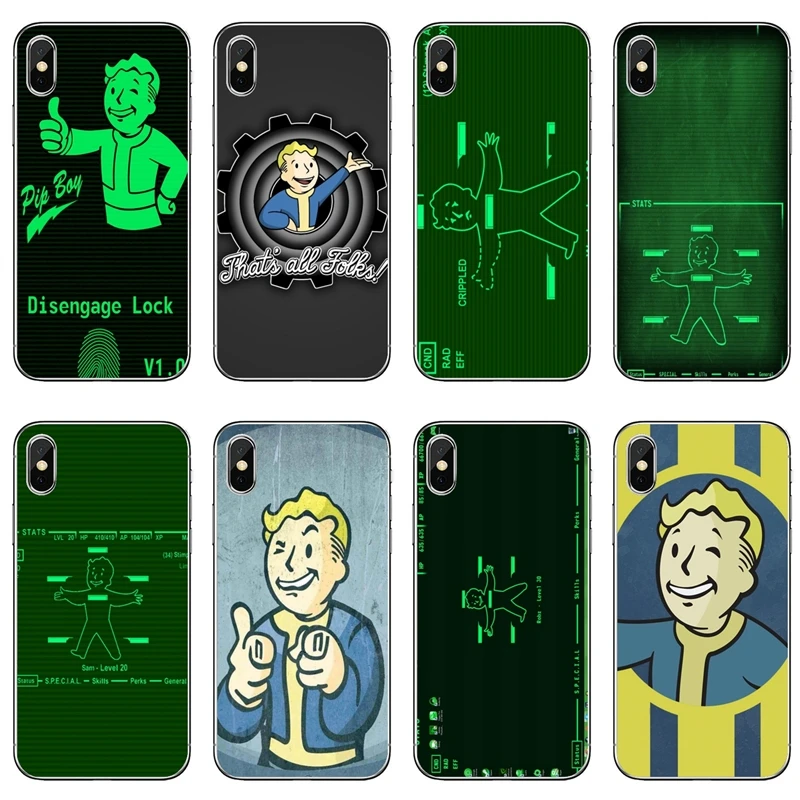 Мягкий чехол Pipboy 3000 для Xiaomi Mi 9 9T CC9 CC9E 8 SE Pro A2 Lite 6X 5 A3 A1 Max Mix 2 3 Pocophone F1|Бамперы| |