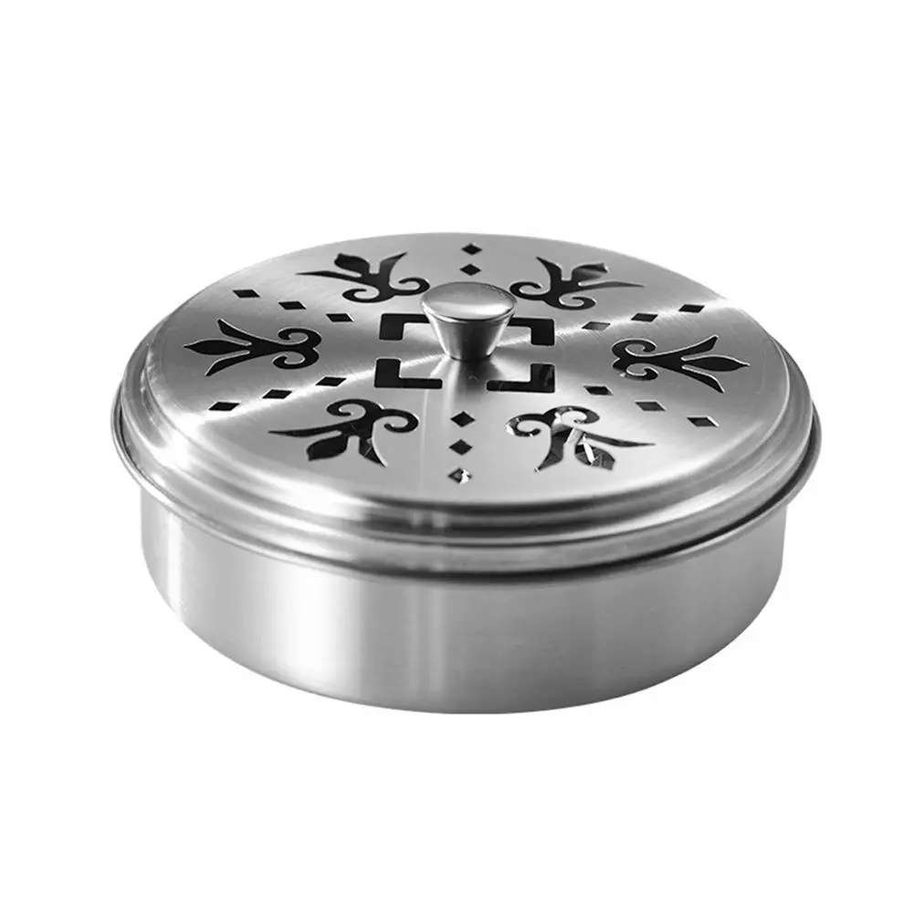 

Incense Coil Holder Mosquito Coil Holder Tray Portable Coil Incense Burner For Home Office Candle Aromatherapy Furnace