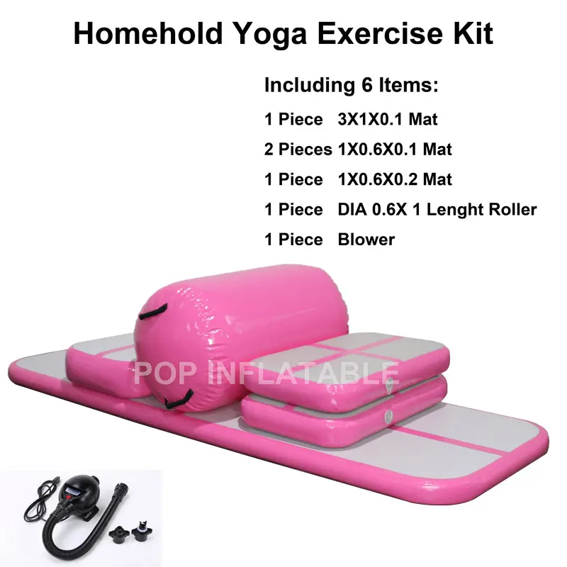 Бесплатная доставка набор воздушных треков надувной гимнастический матрас