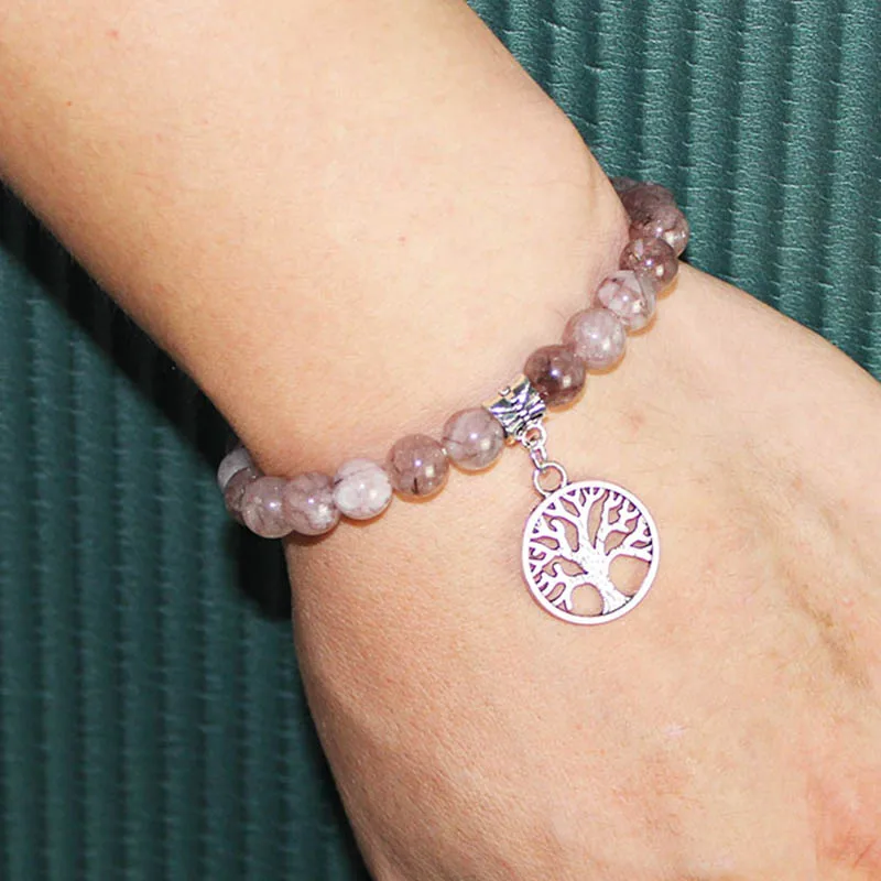 Женский браслет Pulseira восстанавливающие равновесие Будды бусины молитвенные