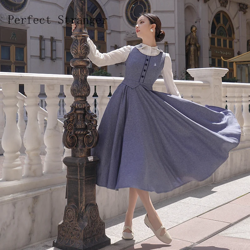 Женское платье с цветочной вышивкой Элегантное Длинное без рукавов круглым