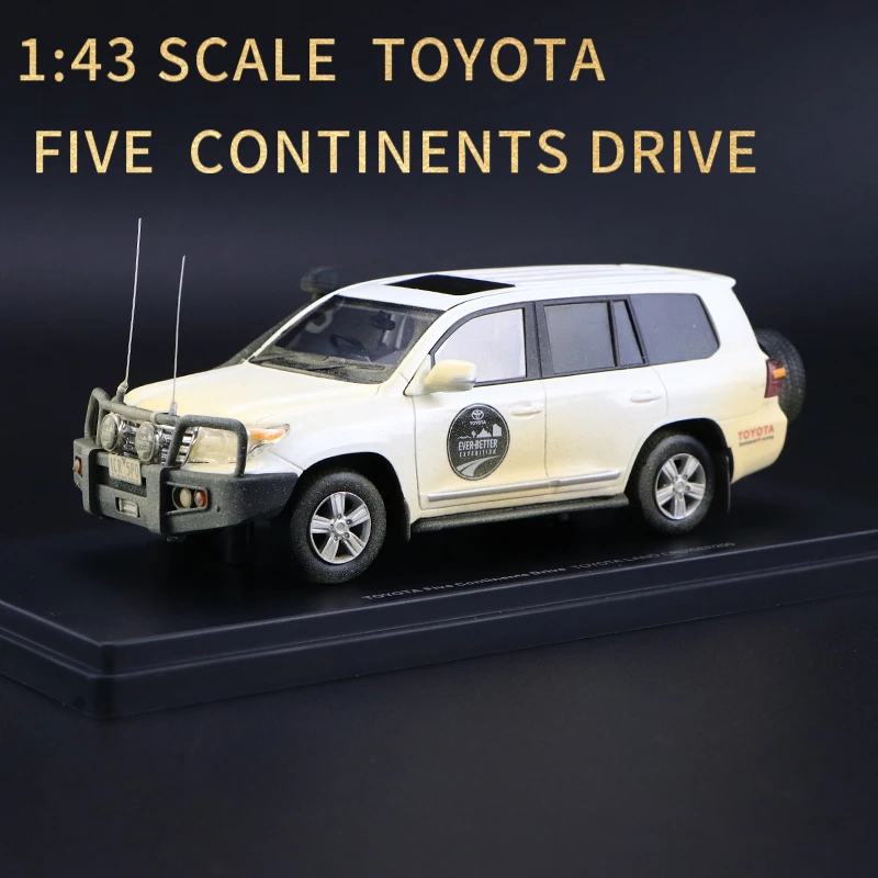 1:43 TOYOTA Five pencent Drive внедорожник GAZ00 RACING редкая коллекция PRADO LAND CRUISER |