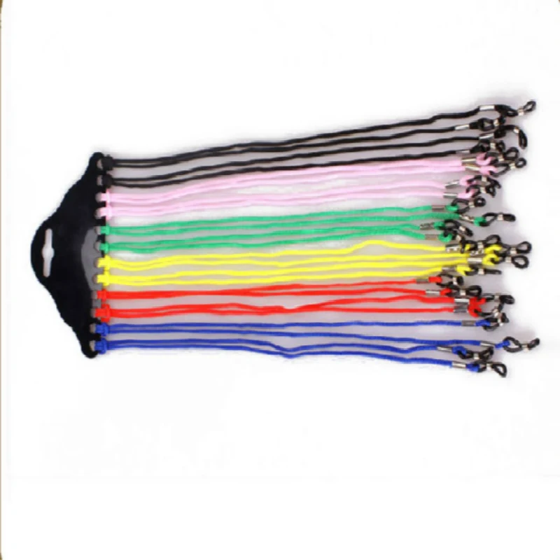 12 шт./лот цветной нейлоновый шнур для очков ремешок на шею держатель новых