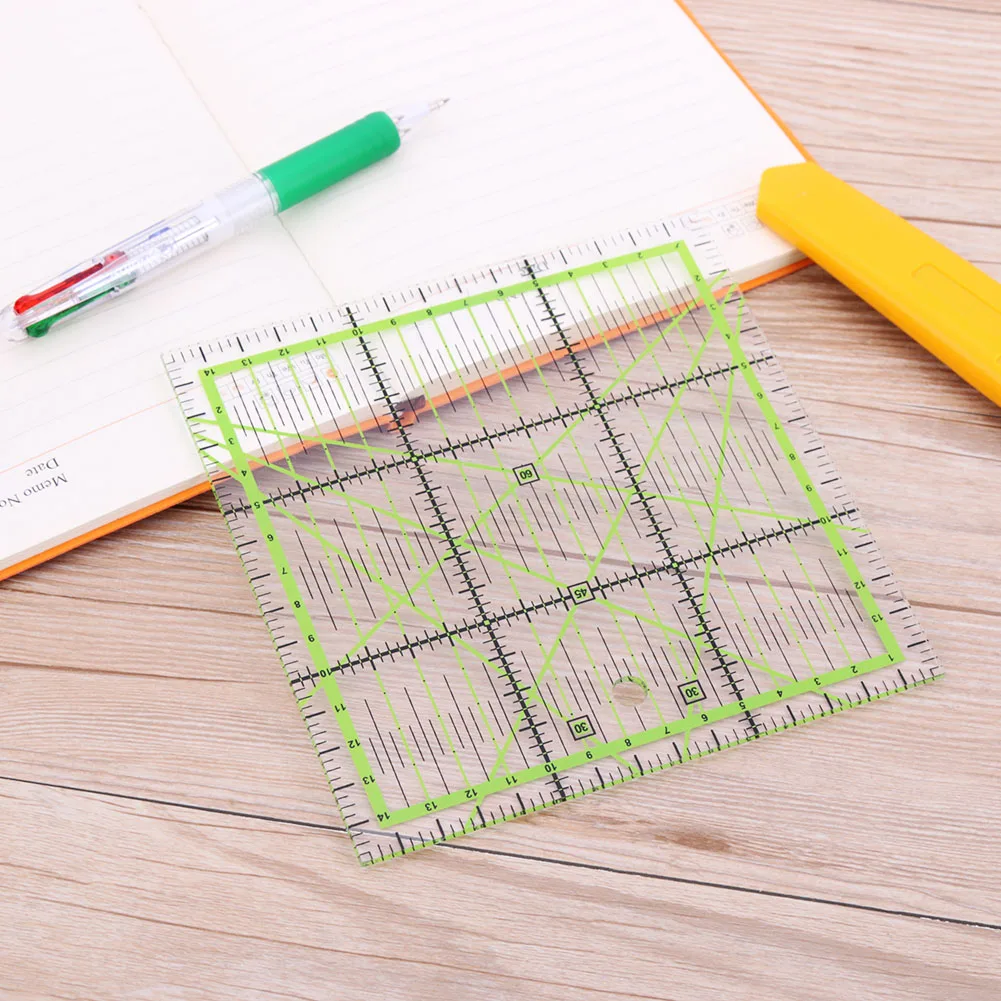 Прозрачная акриловая линейка для лоскутного шитья акриловые линейки