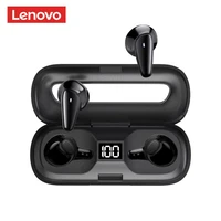 original lenovo xt95 tws bluetooth earphones with mic touch control wireless headphone digital display earbuds sport headsets