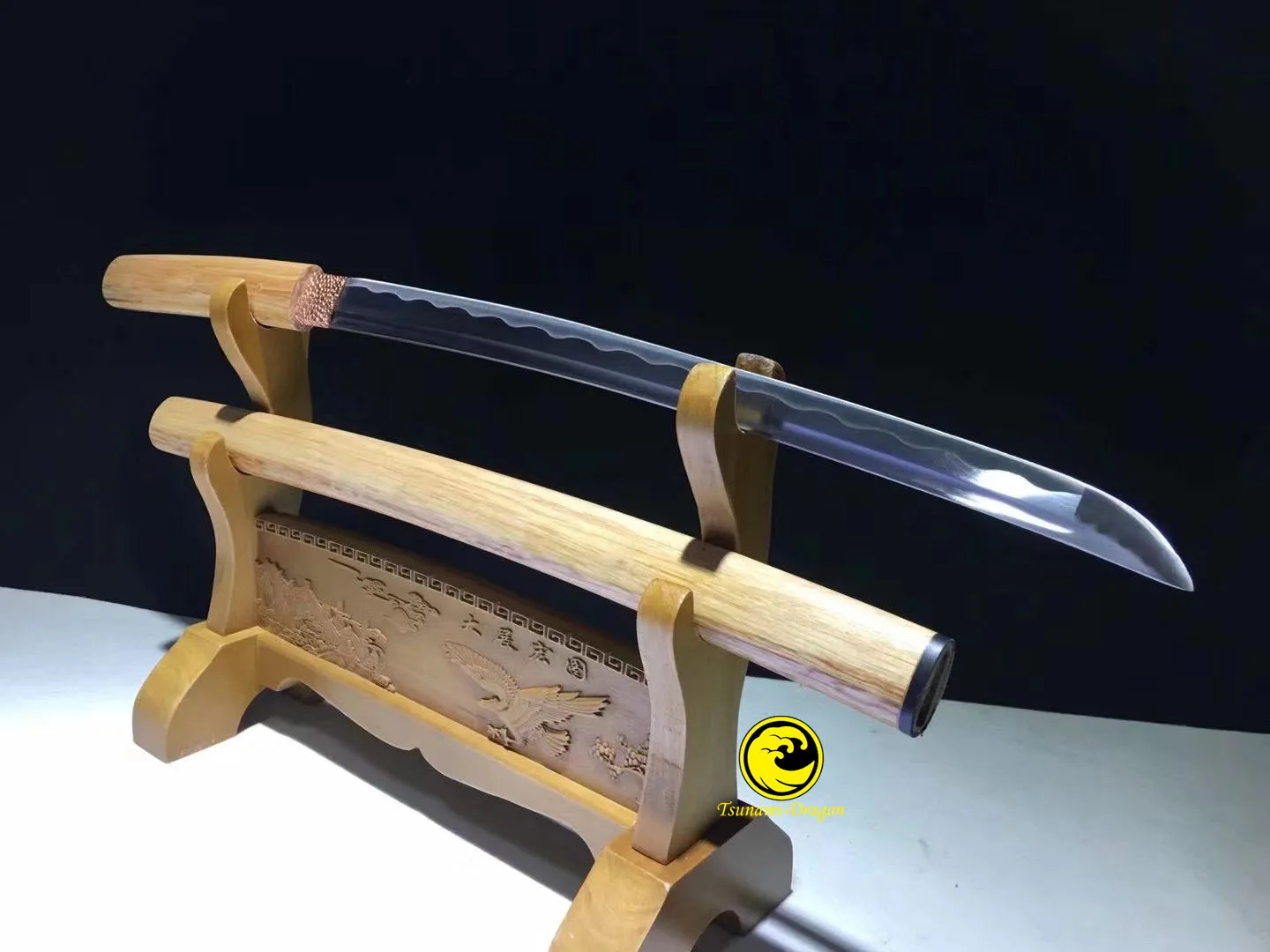 

9260 Steel Battle Ready Blade Japanese Wakizashi Shirasaya Sword