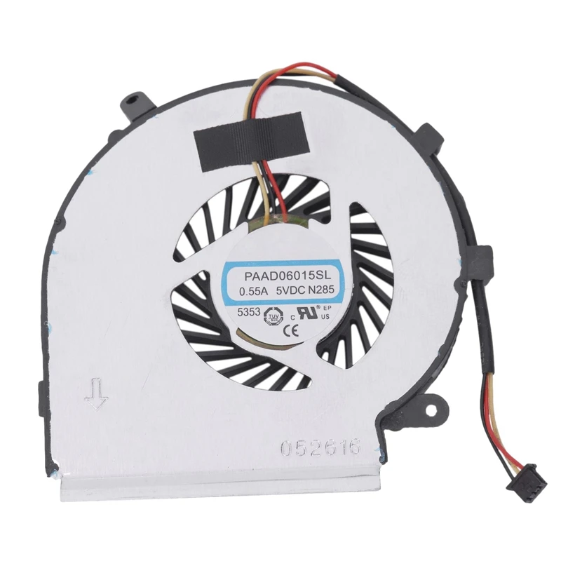 Вентилятор охлаждения для Msi Ge62 Ge72 Gl62 Gl72 Pe60 Pe70 Series Paad06015Sl 1 процессора и вентилятор