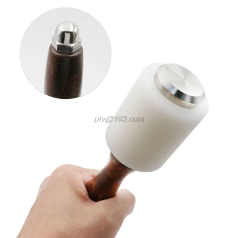 Перфоратор для резки кожи перфоратор поделок инструмент нейлона с деревянной