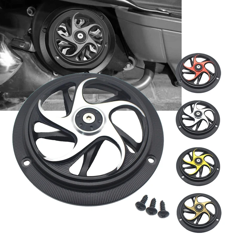 

Motorcycle Engine Cover Fan Protector Radiator Guard Accessories for Vespa Sprint 150 Primavera 150