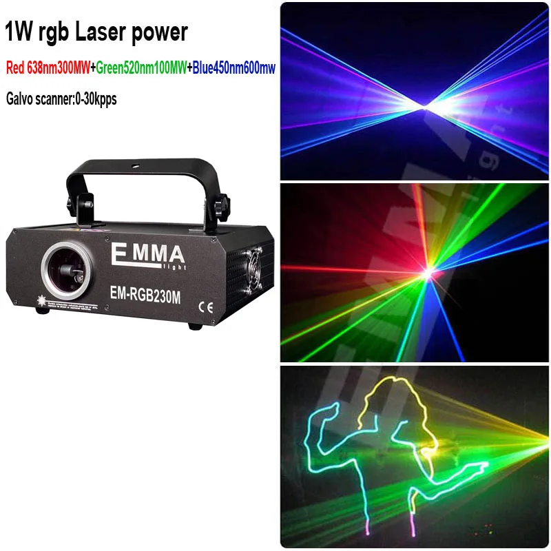 500 МВт красный зеленый синий RGB разноцветный Ilda Dmx лазерный луч Анимация