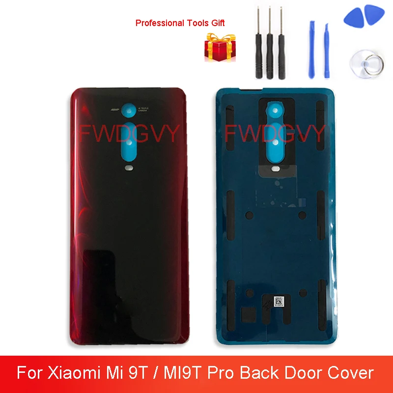 

Original Glass Back Cover For Xiaomi Mi 9T Mi9T Pro Rear Housing Back Battery Cover Replacement Case