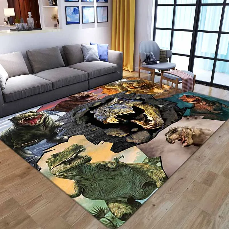 

Cute Cartoon Animals Dinosaurs Unicorns Floor Mats Door Mats Anti-slip Mats Carpets Bedroom Living Room Home Decoration
