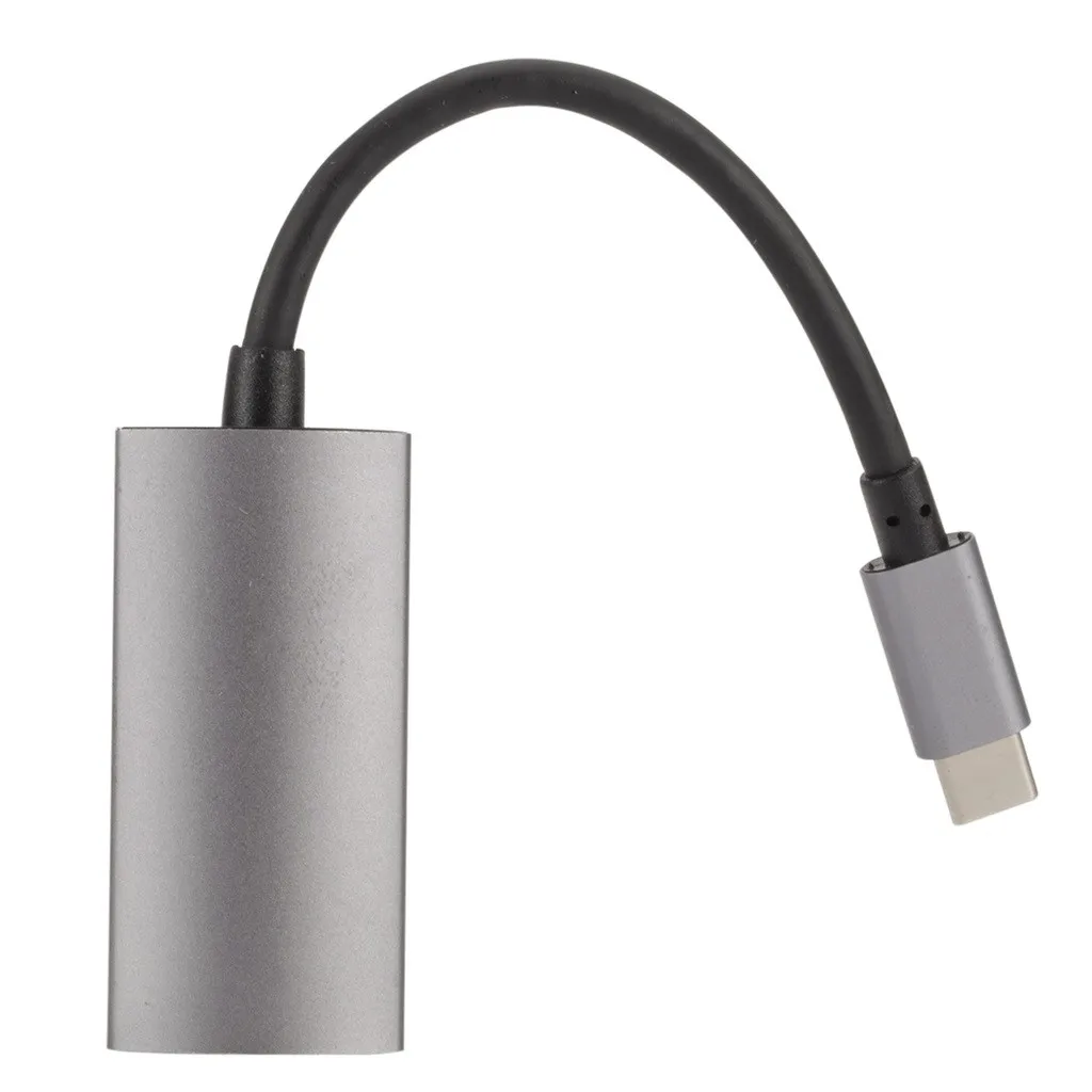 Binmer 19,5 см USB 3,1 Тип C USB-C к HDMI 4K кабель HDTV адаптера для samsung Galaxy Note 10/10 плюс Mac Book Air# G1