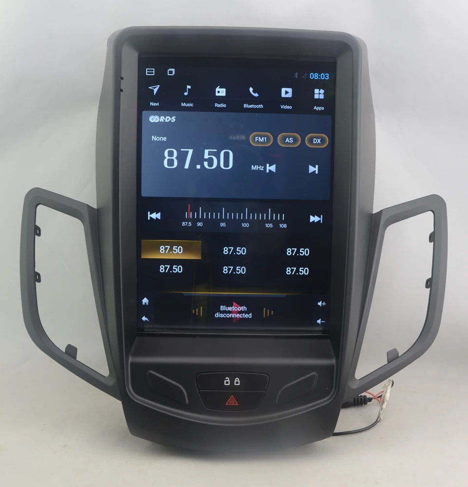 9.7&quot tesla vertical screen Octa core Android 10 Car GPS radio Navigation for Ford Fiesta 2009-2017 | Автомобили и мотоциклы
