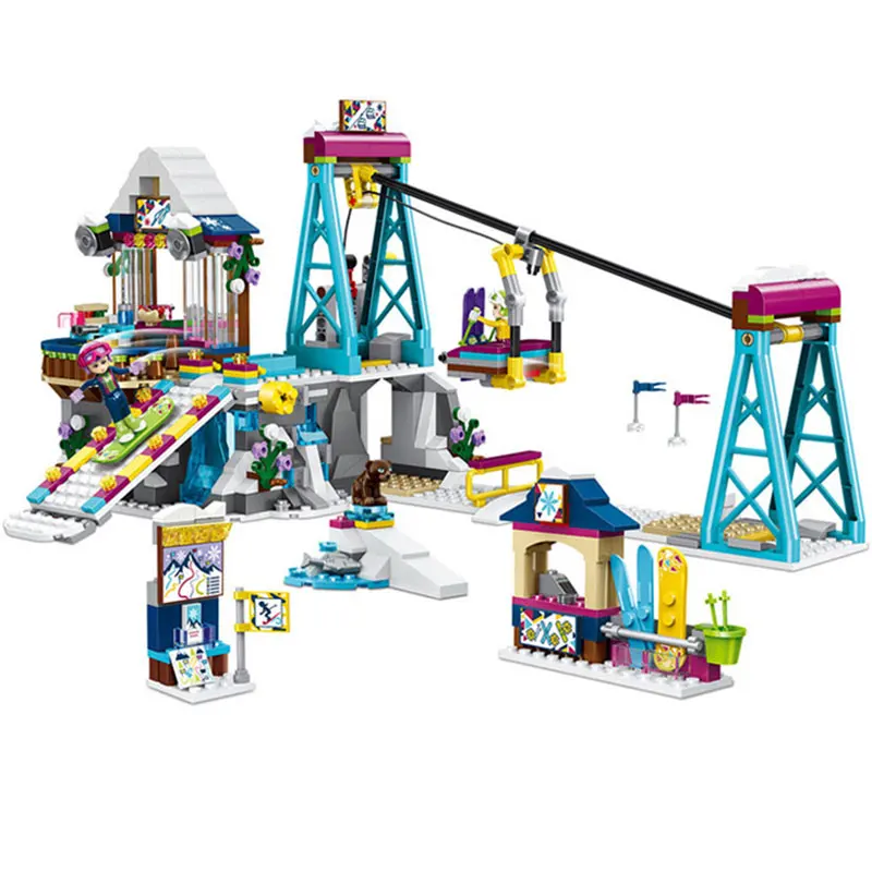 Девушка серии принцесса волшебный замок парк развлечений дворец модель