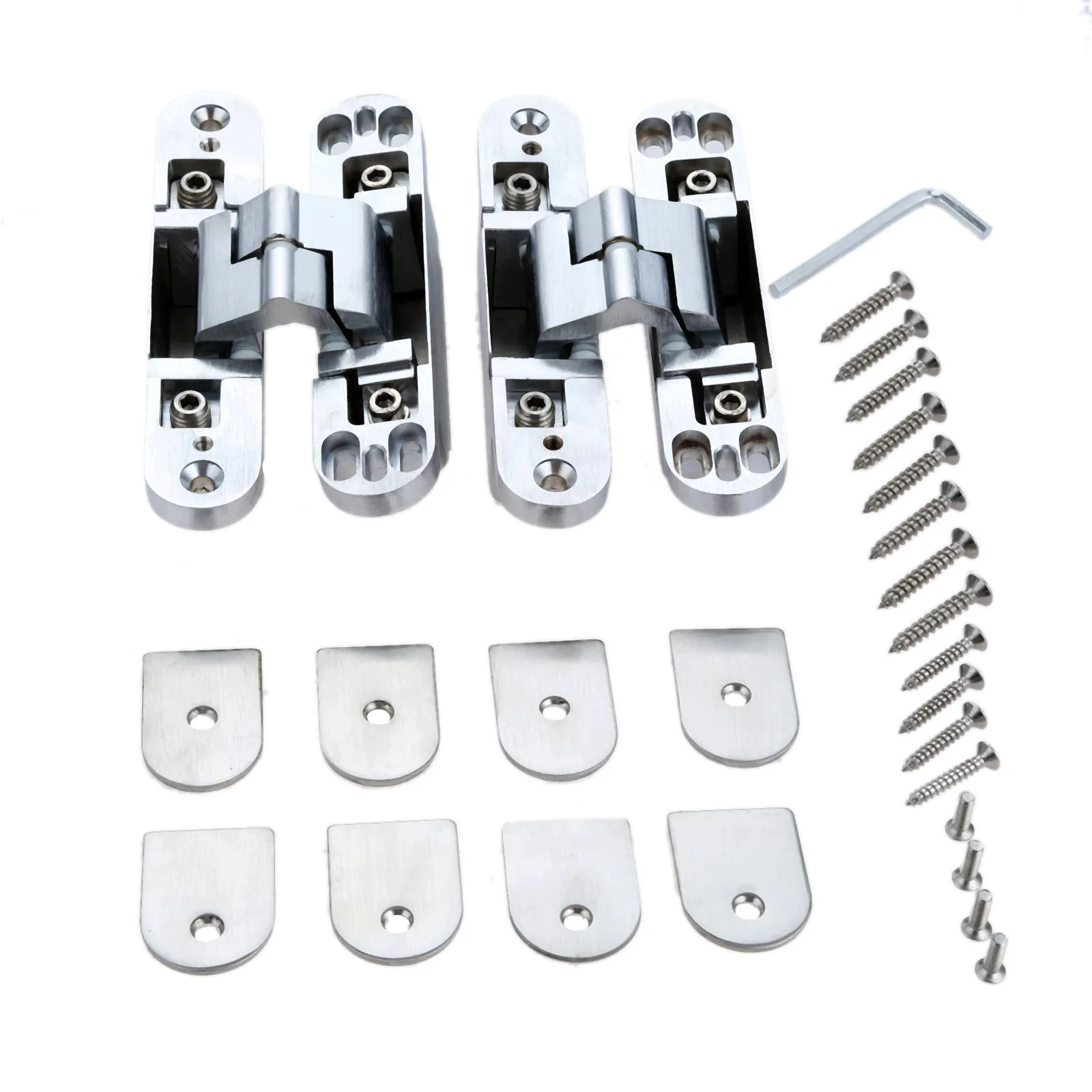 Скрытые петли из цинкового сплава многоразмерные невидимые 2 шт. | Строительство