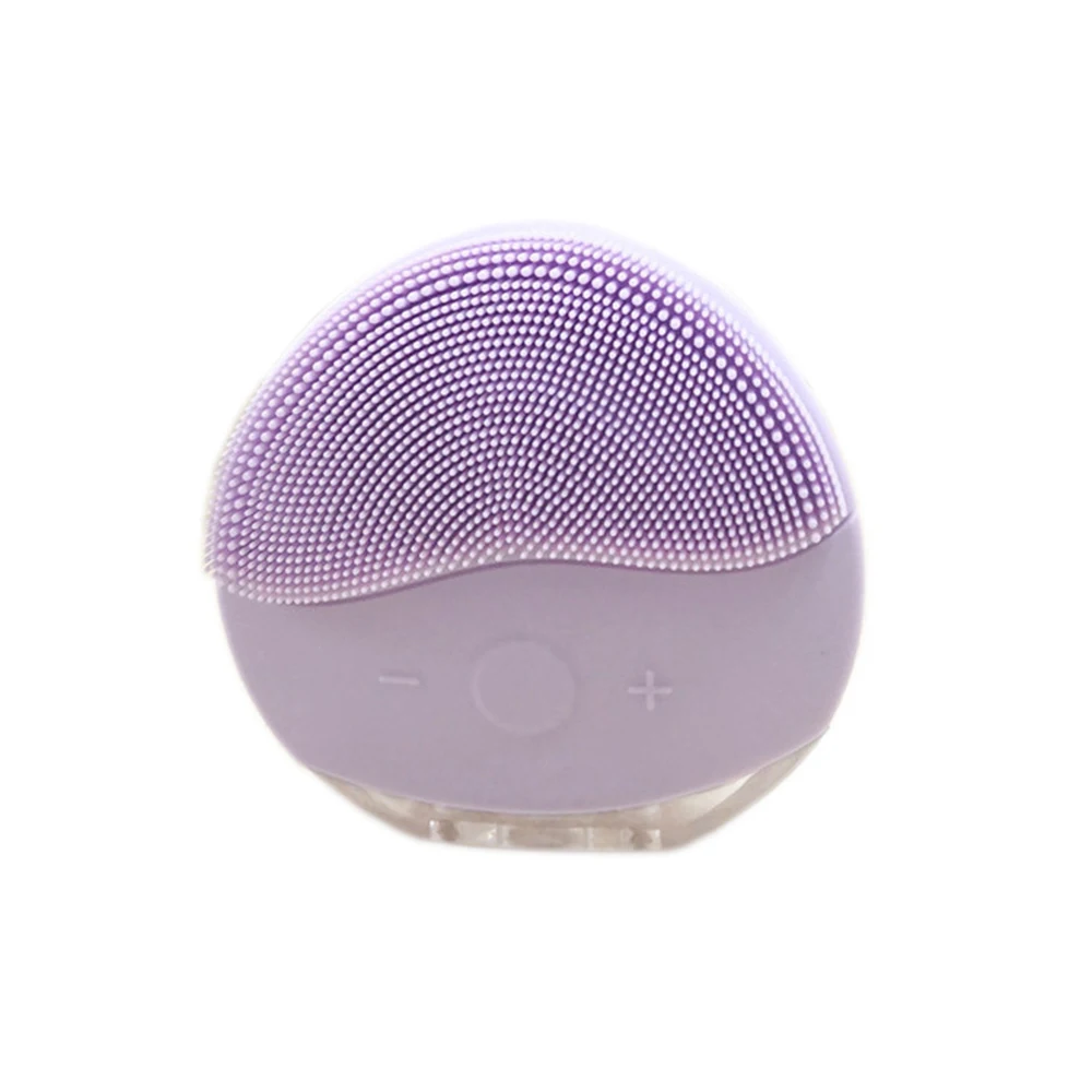 USB Charger Electric face Facial Cleansing Brush foreoing Silicone Electric Cleaner Deep Pore Cleaning Waterproof Skin Massage