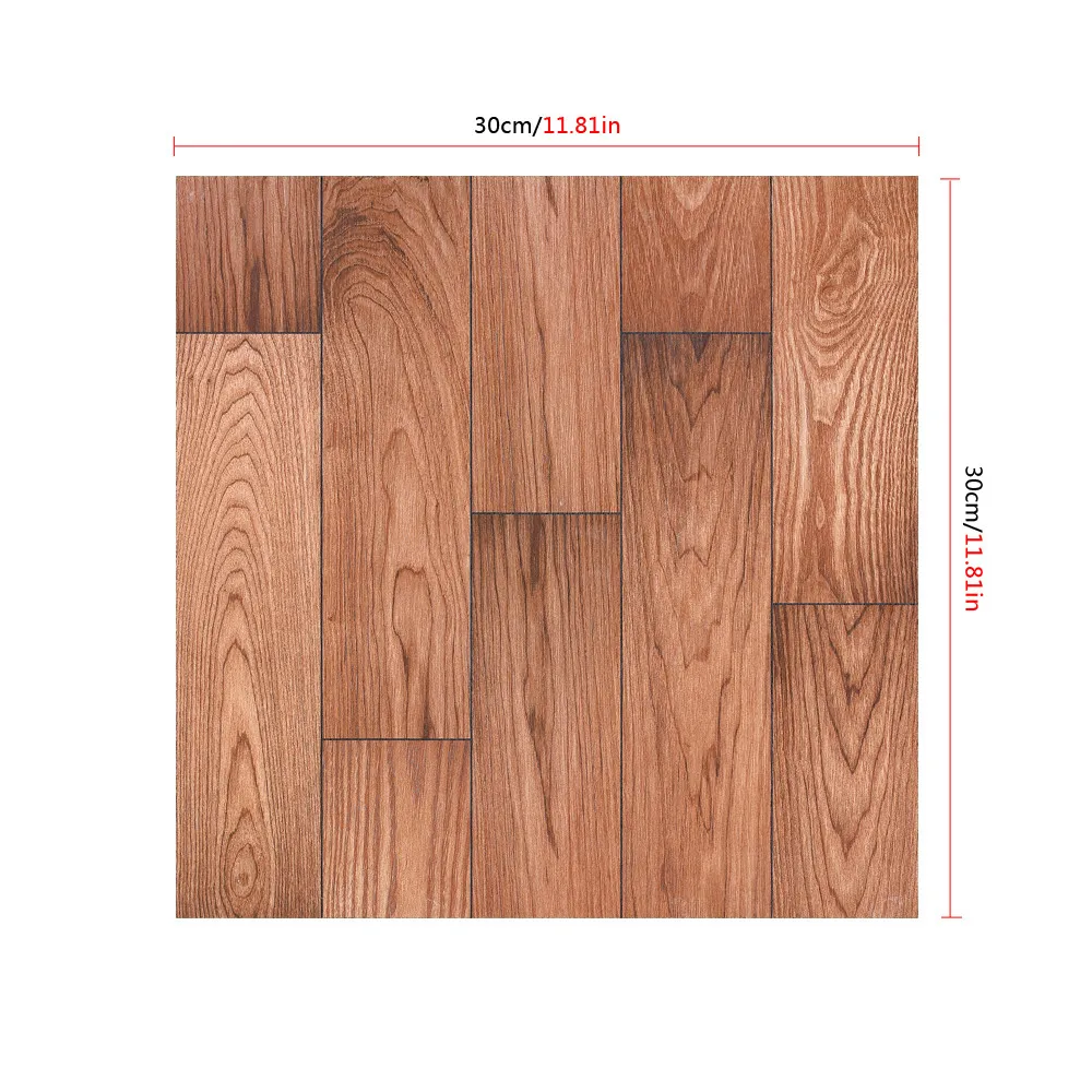 1 шт. самоклеящиеся 3D наклейки на стену в виде деревянной плитки|Наклейки стену| |