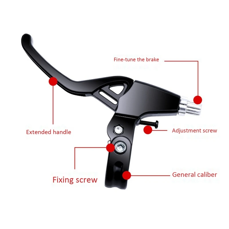 Тормозной рычаг для горного велосипеда 2 пары тормозов ручки алюминиевый сплав