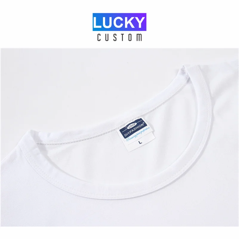 Футболка с круглым вырезом для мужчин и женщин Однотонная рубашка логотипом