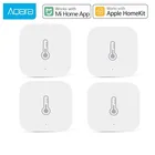 Умный датчик влажности Aqara Zigbee, датчик температуры и давления воздуха с дистанционным управлением, работает с приложением HomeKit