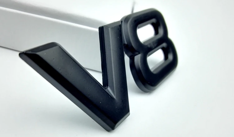 5X контрольный инструмент автомобильных металлических сплавов 3D V8 логотип