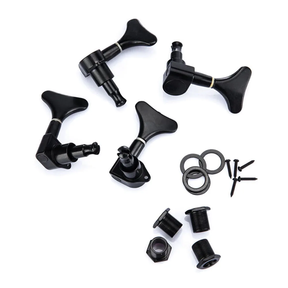 4 шт. металлическая электрическая гитара бас-Тюнинг колышки ключи 2R 2L Колки для