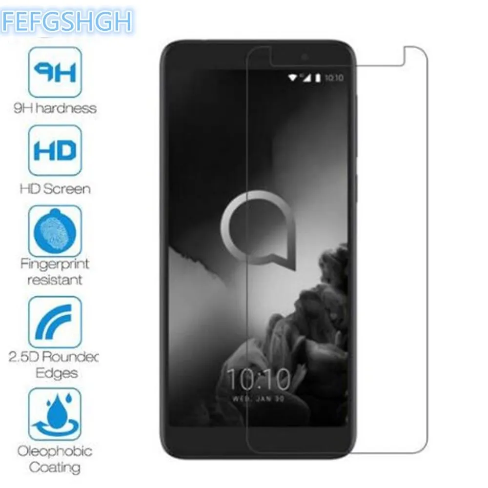 2 шт закаленное стекло для Alcatel 1C (2019) 5003D 4 96 &quotВзрывозащищенная защитная пленка 2019