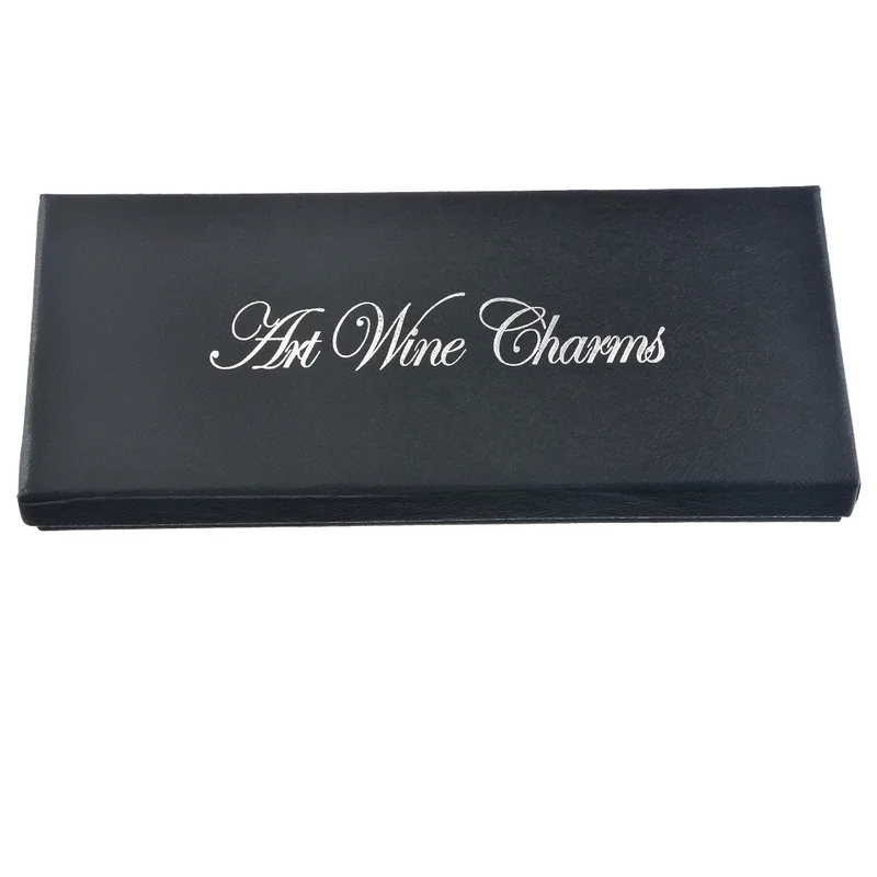 1Set/6PCs Red Enamel Charms Set Christmas Series Wine With Box For Table Decor Mixed New Year Gift | Украшения и аксессуары