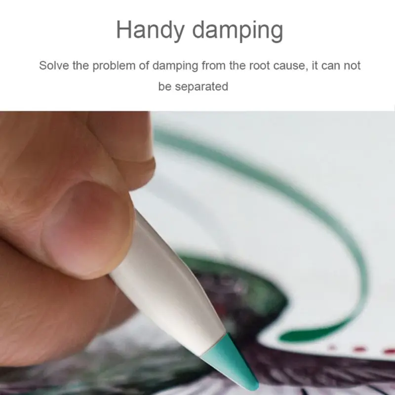 4 / 8 шт. защитный чехол с наконечником для Apple Pencil нескользящий бесшумный Сменный