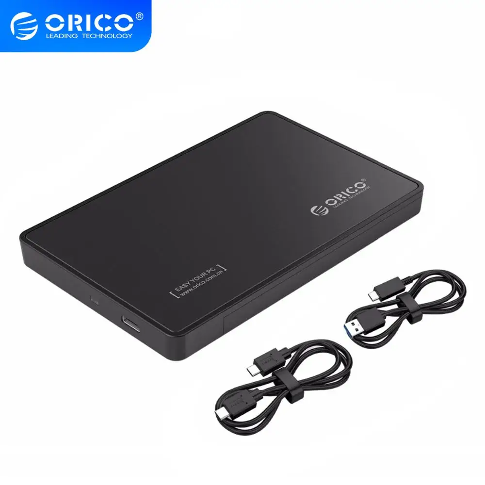 ORICO HDD чехол 2 5 дюйма Type C корпус жесткого диска USB 3 1 Gen2 10 Гбит/с Поддержка UASP для 9 мм