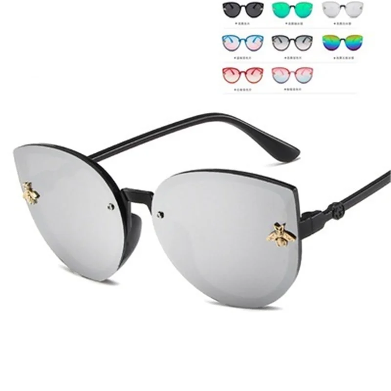 Солнцезащитные очки для мальчиков и девочек круглые винтажные с УФ-защитой 2021 |