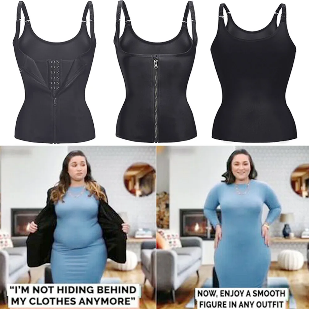 Регулируемый плечевой ремень талии тренер жилет корсет Женская обувь на