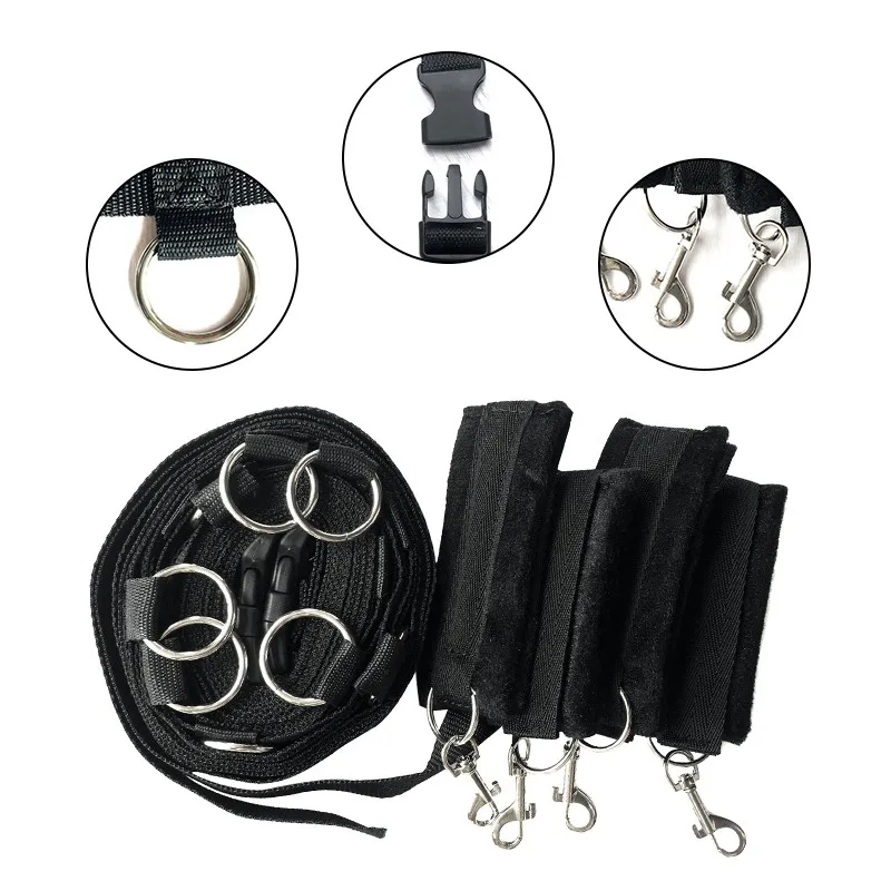 Регулируемые удерживающие повязки эротические наручники фетиш секс пояса для