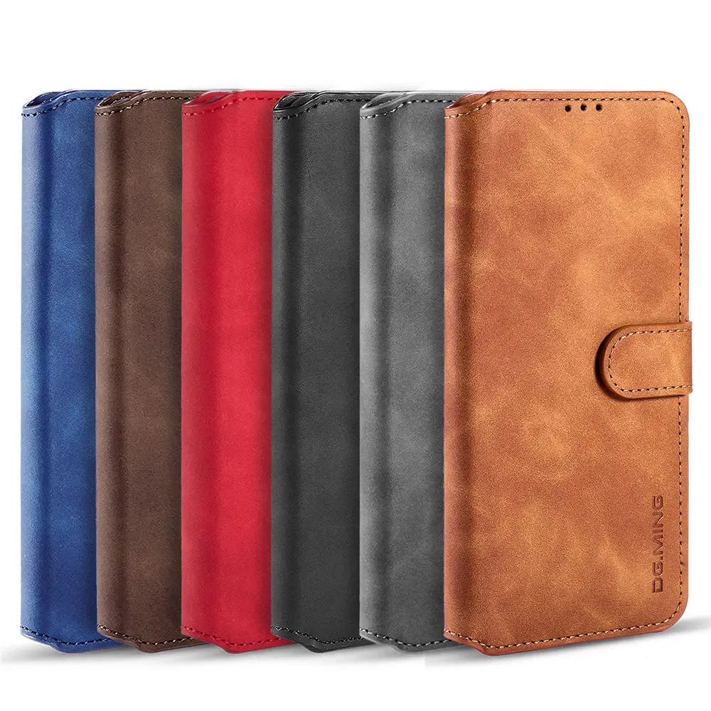 

Retro Leather Phone Case For Samsung Galaxy S21 Plus Case Photo Frame Wallet Phone Protective Slot Wallet Leather Soft Cover