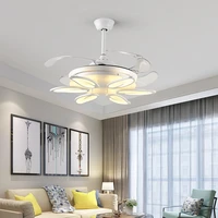 led modern iron abs acryl remote control ceiling fan 100w ceiling lights led ceiling light ceiling lamp for foyer