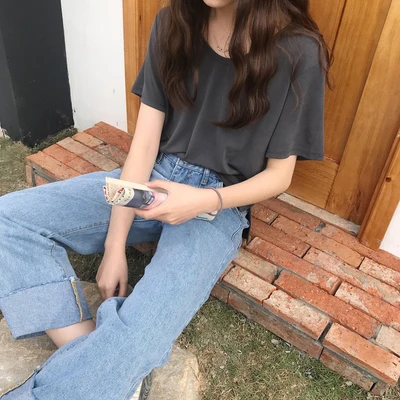 

T Shirt Women Clothes pink 2020 Fashion Tee Top Fashion Cotton Ladies Tee Shirt